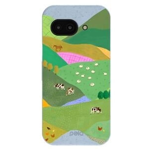 NWT Pela Google Pixel 9a Phone Case ("Powder Blue Farm Tales", Eco-Friendly)